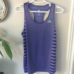 Adidas Climalite purple tank